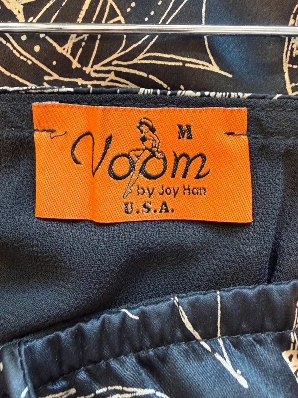 Voom by Joy Han Black One-Shoulder Print Mini Dress - Picture 9 of 12